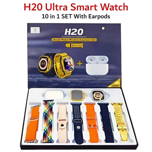 H20 10-in-1 Ultra Smartwatch