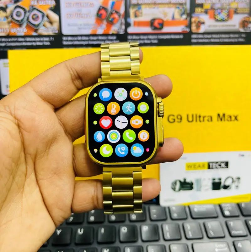 G9 Ultra Max Smart Watch Golden