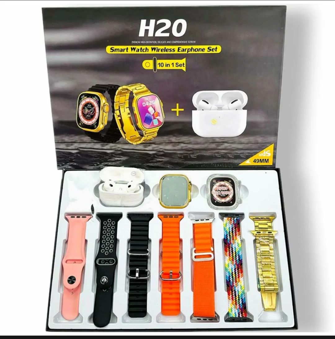 H20 10-in-1 Ultra Smartwatch